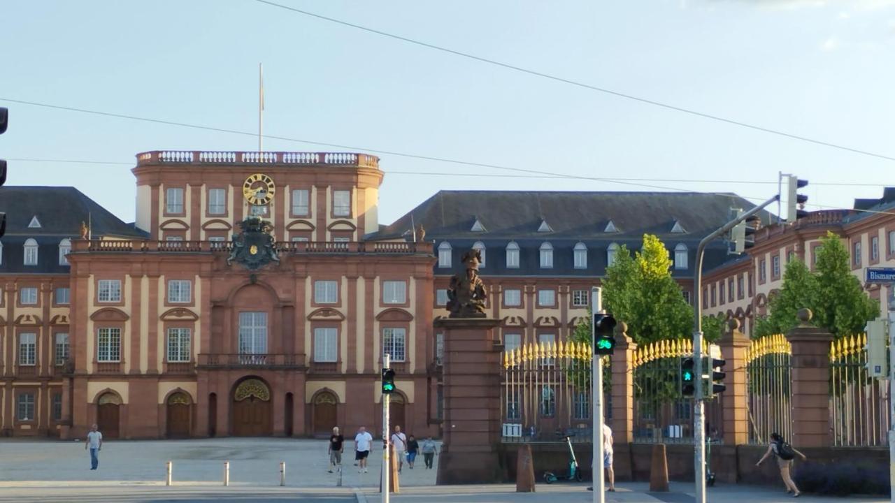 Mannheim Zentrum Stadthaus Zimmer 5 Lägenhet Exteriör bild